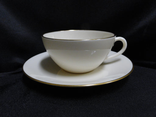 Lenox Olympia Gold, Coupe Shape, Gold Trim: Cup & Saucer Set (s), 2" Tall