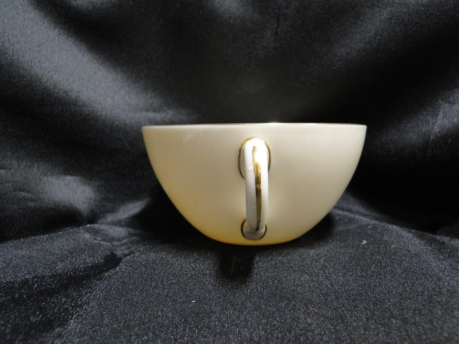 Lenox Olympia Gold, Coupe Shape, Gold Trim: Cup & Saucer Set (s), 2" Tall