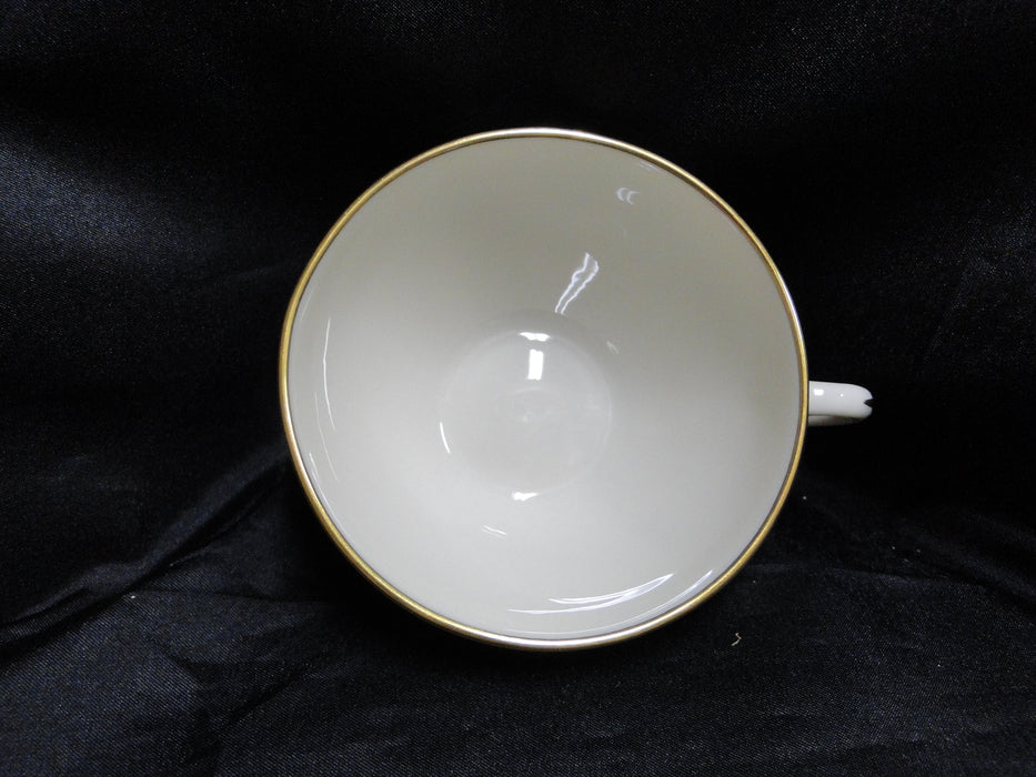 Lenox Olympia Gold, Coupe Shape, Gold Trim: Cup & Saucer Set (s), 2" Tall
