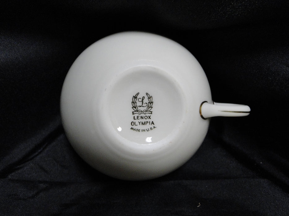 Lenox Olympia Gold, Coupe Shape, Gold Trim: Cup & Saucer Set (s), 2" Tall