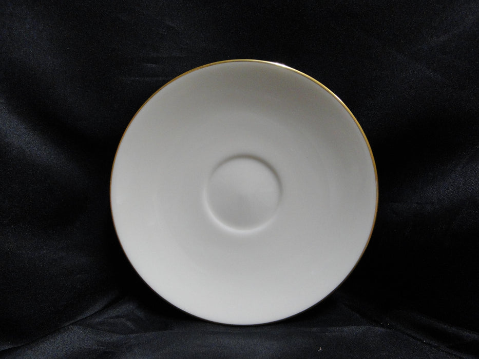 Lenox Olympia Gold, Coupe Shape, Gold Trim: Cup & Saucer Set (s), 2" Tall