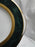 Noritake Fitzgerald, 4712, Green Marble, Gold: Oval Serving Platter, 12 1/2"