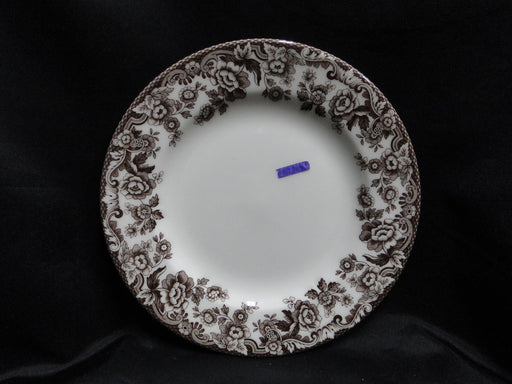 Spode Delamere, Brown Floral Trim, England: Salad Plate (s), 7 3/4", Flaw