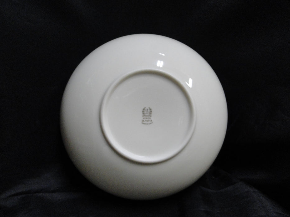 Lenox Olympia Gold, Coupe Shape, Gold Trim: Round Serving Bowl, 9" x 3"