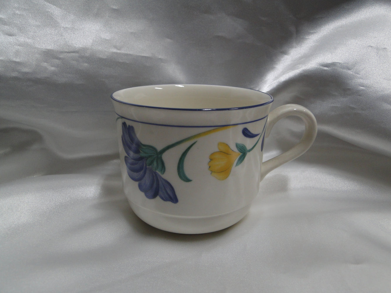 Lenox Buttercups on Blue Chinastone: 2" Cup Only, No Saucer