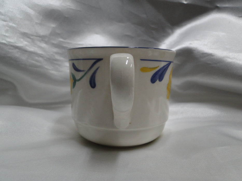 Lenox Buttercups on Blue, Chinastone: Cup & Saucer Set (s), 2 3/4" Tall