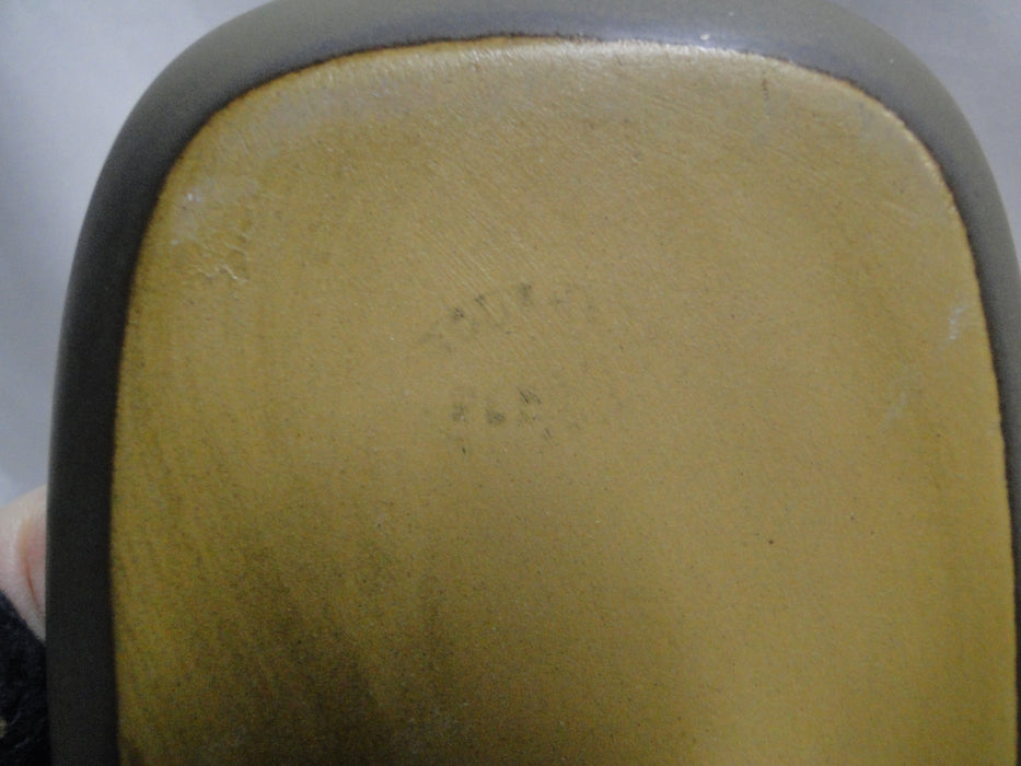 Denby-Langley Camelot Dark Green & White: 1/4 lb Butter Dish & Lid