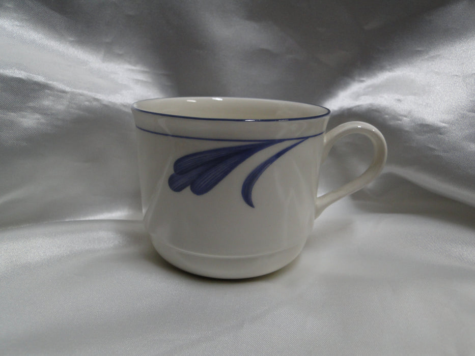Lenox Blue Brushstrokes Chinastone: Cup & Saucer Set (s), 2 3/4" Tall