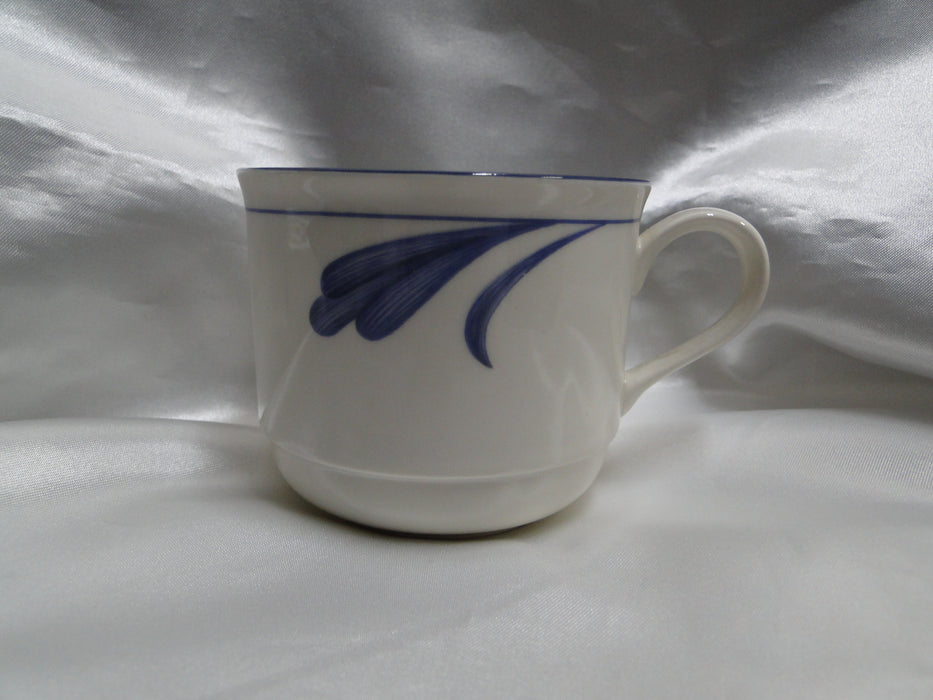 Lenox Blue Brushstrokes Chinastone: Cup & Saucer Set (s), 2 3/4" Tall