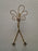 Bard's Gold Twisted Wire Wall Hanger (s) for a Single Cup & Saucer, 9 3/4"