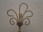 Bard's Gold Twisted Wire Wall Hanger (s) for a Single Cup & Saucer, 9 3/4"
