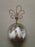 Bard's Gold Twisted Wire Wall Hanger (s) for a Single Cup & Saucer, 9 3/4"