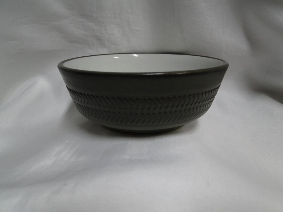 Denby-Langley Camelot Dark Green: Fruit Bowl (s), 5 1/8" x 2" Tall