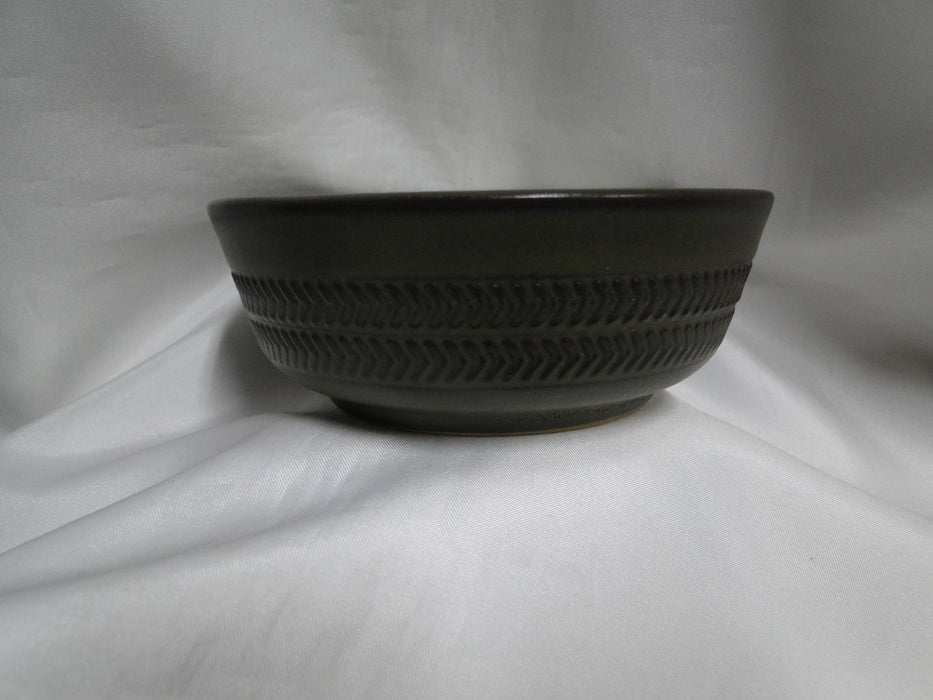 Denby-Langley Camelot Dark Green: Fruit Bowl (s), 5 1/8" x 2" Tall