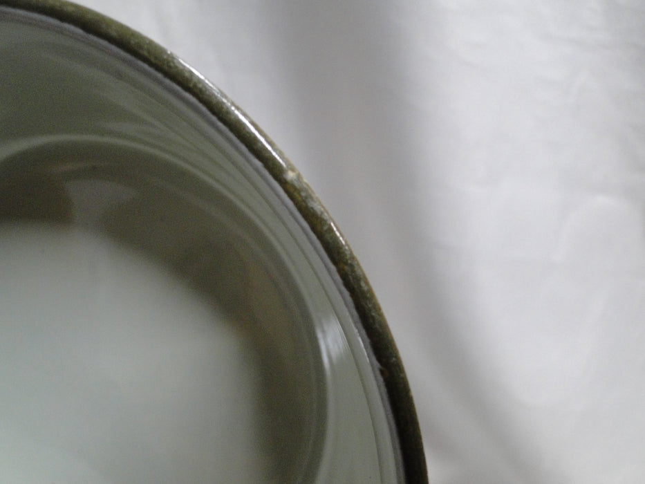Denby-Langley Camelot Dark Green: Fruit Bowl (s), 5 1/8" x 2" Tall