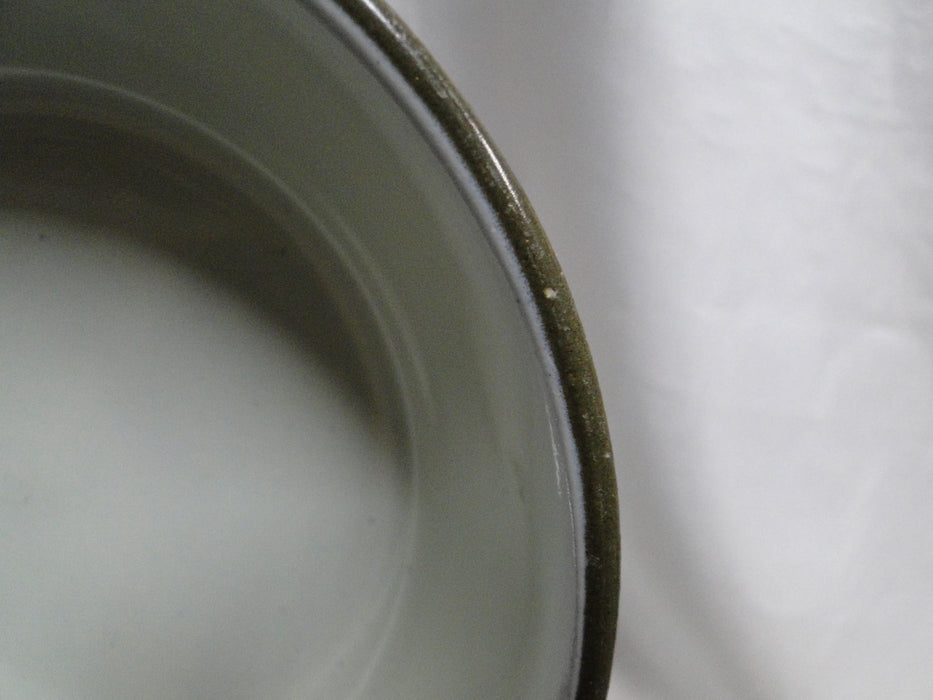 Denby-Langley Camelot Dark Green: Fruit Bowl (s), 5 1/8" x 2" Tall