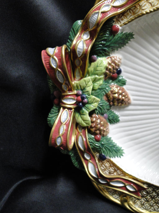 Fitz & Floyd Florentine Christmas: Serving Platter, 18" x 13 1/2"