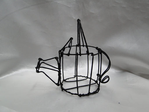 Wire Frame: Small Watering Can Sculpture, 5" Tall