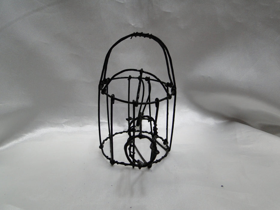 Wire Frame: Small Watering Can Sculpture, 5" Tall