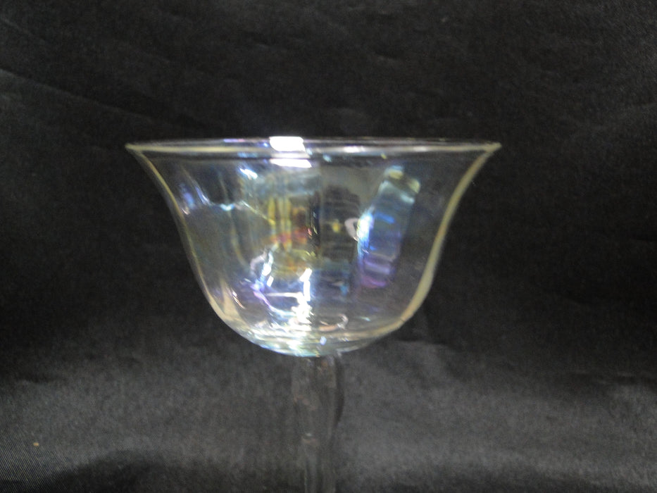 Iridescent Optic: Liquor Cocktail, 4 1/4" Tall  --  MG#076
