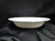 Wedgwood Signet Platinum, White w/ Platinum Trim: Oval Serving Bowl, 9 3/4"