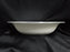 Wedgwood Signet Platinum, White w/ Platinum Trim: Oval Serving Bowl, 9 3/4"