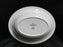 Wedgwood Signet Platinum, White w/ Platinum Trim: Oval Serving Bowl, 9 3/4"