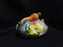 Fitz & Floyd Herb Garden: Round Covered Butter Dish, 5 3/8" x 4 3/4" Tall