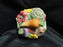 Fitz & Floyd Herb Garden: Round Covered Butter Dish, 5 3/8" x 4 3/4" Tall
