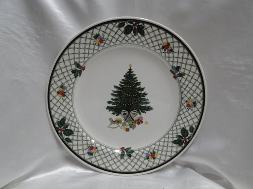 Mikasa Christmas Story, Tree, Lattice: Dinner Plate (s), 11 1/4"
