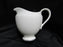 Wedgwood Signet Platinum, White w/ Platinum Trim: Creamer, 4" Tall
