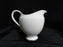 Wedgwood Signet Platinum, White w/ Platinum Trim: Creamer, 4" Tall
