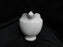 Wedgwood Signet Platinum, White w/ Platinum Trim: Creamer, 4" Tall