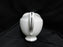 Wedgwood Signet Platinum, White w/ Platinum Trim: Creamer, 4" Tall