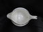 Wedgwood Signet Platinum, White w/ Platinum Trim: Creamer, 4" Tall