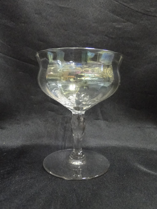 Iridescent Optic: Champagne / Sherbet, 4 1/2" Tall  --  MG#076