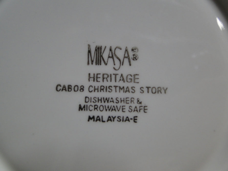 Mikasa Christmas Story, Tree, Lattice: Cup & Saucer Set (s), 3 3/8" Tall