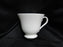 Wedgwood Signet Platinum, White w/ Platinum Trim: Cup & Saucer Set (s), 3 1/8"