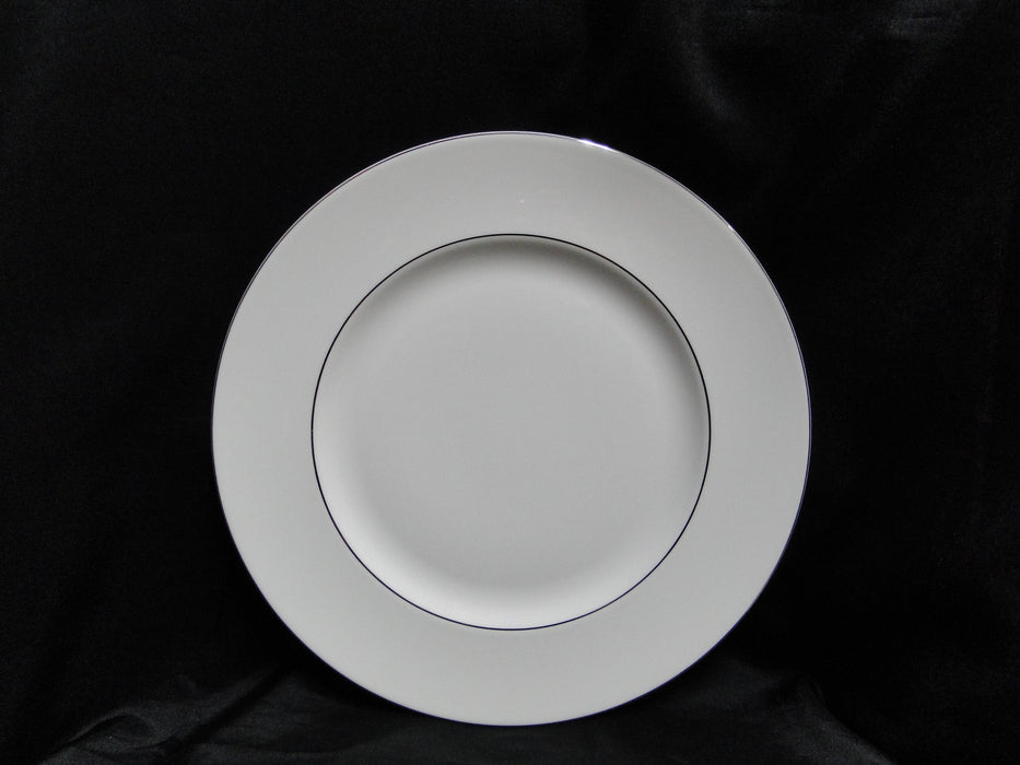 Wedgwood Signet Platinum, White w/ Platinum Trim: Dinner Plate (s), 10 3/4"