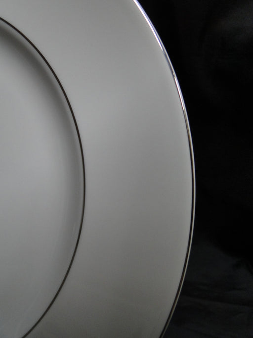 Wedgwood Signet Platinum, White w/ Platinum Trim: Dinner Plate (s), 10 3/4"