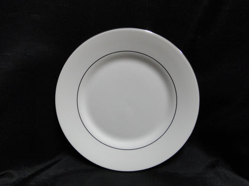 Wedgwood Signet Platinum, White w/ Platinum Trim: Salad Plate (s), 8 1/8"