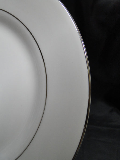 Wedgwood Signet Platinum, White w/ Platinum Trim: Salad Plate (s), 8 1/8"