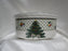 Mikasa Christmas Story, Tree, Lattice: Soufflé, 8" x 3 5/8", Crazing