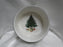Mikasa Christmas Story, Tree, Lattice: Soufflé, 8" x 3 5/8", Crazing