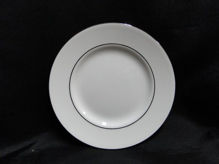 Wedgwood Signet Platinum, White w/ Platinum Trim: Bread Plate (s), 6"