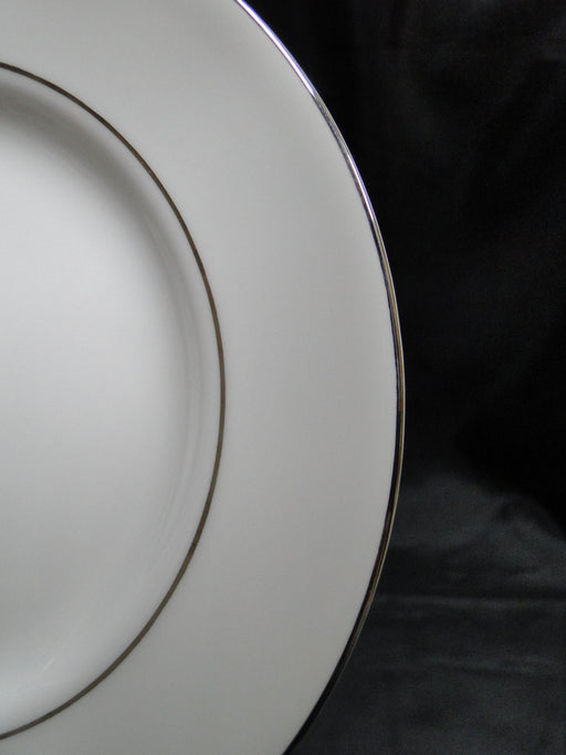 Wedgwood Signet Platinum, White w/ Platinum Trim: Bread Plate (s), 6"