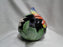 Fitz & Floyd Jungle Parrot, Multicolored Parrot: Teapot & Lid, 7" Tall, As Is