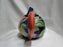 Fitz & Floyd Jungle Parrot, Multicolored Parrot: Teapot & Lid, 7" Tall, As Is