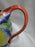 Fitz & Floyd Jungle Parrot, Multicolored Parrot: Teapot & Lid, 7" Tall, As Is