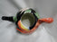 Fitz & Floyd Jungle Parrot, Multicolored Parrot: Teapot & Lid, 7" Tall, As Is